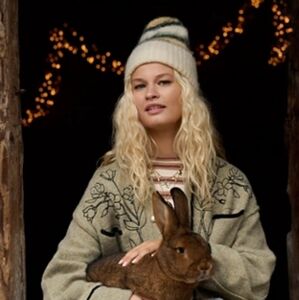 NWT Free People The Groove Stripe Beanie